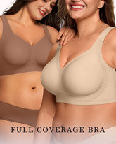 Comfortable Wireless Full Coverage Smoothing Bra